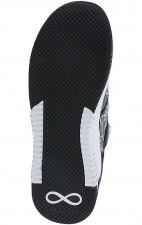 Dart White/Black Lightweight Slip Resistant Women's Sneaker from Infinity Footwear by Cherokee