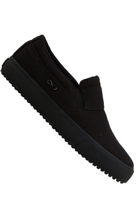 Rush TX Black Durable Water and Slip Resistant Women's Slip On Sneaker from Infinity Footwear by Cherokee