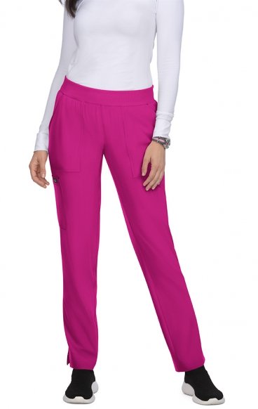 *FINAL SALE M 743P Petite koi Basics Caroline Straight Leg Scrub Pant