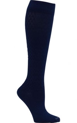 True Support Midnight (4 Pairs) Medium Compression Knee High Socks by Cherokee