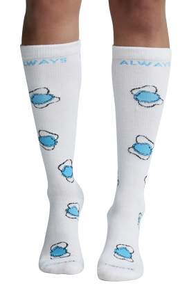 LX Support Always Essential Unisex Medium Compression Knee High Socks with Arch Support by Cherokee