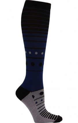LX Support Gentle Unisex Medium Compression Knee High Socks with Arch Support by Cherokee