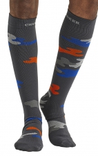 Men's Print Support Camo Craze Graduated Medium Support Compression Socks by Cherokee