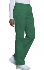 4005 Workwear Core Stretch Straight Leg Pant with Elastic Waist by Cherokee