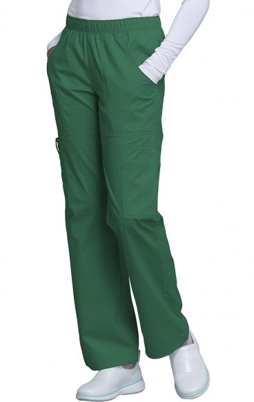 4005T Tall Workwear Core Stretch Straight Leg Pant with Elastic Waist by Cherokee