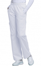 4005 Workwear Core Stretch Straight Leg Pant with Elastic Waist by Cherokee