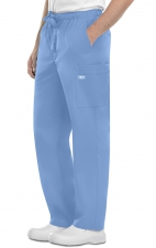 4243 Workwear Core Stretch Men's Tapered Leg Fly Front Cargo Pant by Cherokee
