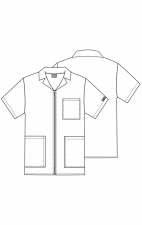 4300 Workwear Originals Men's Zip Front Short Sleeve Top by Cherokee