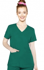 2411 Med Couture Insight 3 Pocket Scrub Top