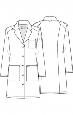 CK421 Project Lab 37" 3 Pocket Lab Coat by Cherokee