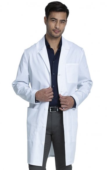 CK412 Project Lab Men's 38" Lab Coat with 3 Pockets by Cherokee CK412 Project Lab Men's 38" Lab Coat with 3 Pockets by Cherokee