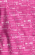 9810 Maevn Women's Printed V-Neck Top - Pink Hope