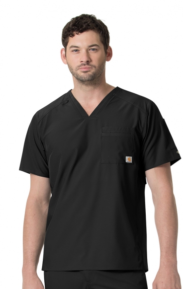 *FINAL SALE 3XL C15106 Carhartt Liberty Men's Slim Fit V-Neck Scrub Top