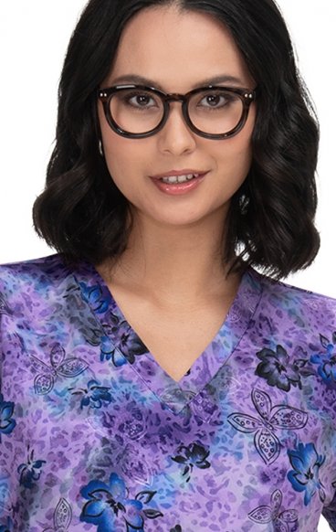 1082PR koi Lite Velora Stretch Print Top - Electric Animal 1082PR koi Lite Velora Stretch Print Top - Electric Animal