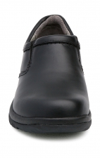 Men's Wynn Slip-Ons in Black Smooth Leather - Dansko