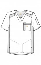 C15418 Carhartt Ripstop Rugged Flex V-Neck Color Block Top