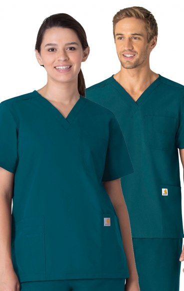 C15013 Carhartt Force Essentials Unisex Modern Fit V-Neck Top C15013 Carhartt Force Essentials Unisex Modern Fit V-Neck Top