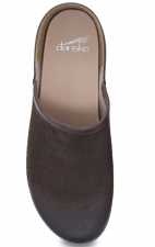 Brenna Chocolate Burnished Suede Women's Slip On by Dansko