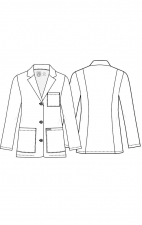 CK451 Project Lab 28" Consultation Lab Coat by Cherokee