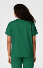 100 WonderWORK Unisex V-Neck Top with Chest Pocket