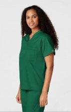 100 WonderWORK Unisex V-Neck Top with Chest Pocket