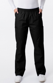 *FINAL SALE 2000 Classix Unisex Straight Leg Pull-on Cargo Scrub Pants by Greentown