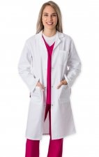 4500 Greentown Classix Unisex Snap Front Full Length Lab Coat 42"