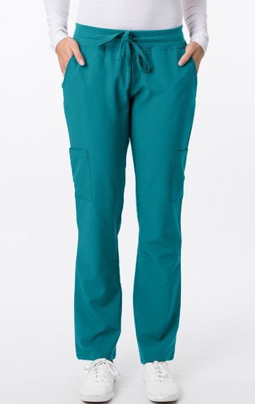 2200 4Flex Modern Straight Leg Cargo Scrub Pants by Greentown