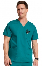 81906 Dickies EDS Signature Men's 5 Pocket V-Neck Top