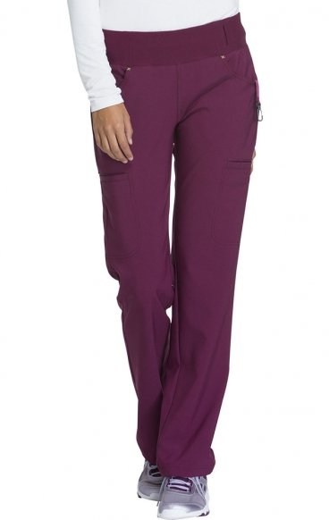 *FINAL SALE S CK002 iFlex Mid Rise 6 Pocket Straight Leg Cargo Pant by Cherokee *FINAL SALE S CK002 iFlex Mid Rise 6 Pocket Straight Leg Cargo Pant by Cherokee