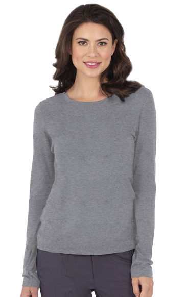 *FINAL SALE XXS 5051 Healing Hands Mackenzie Long Sleeve Lux Knit Tee