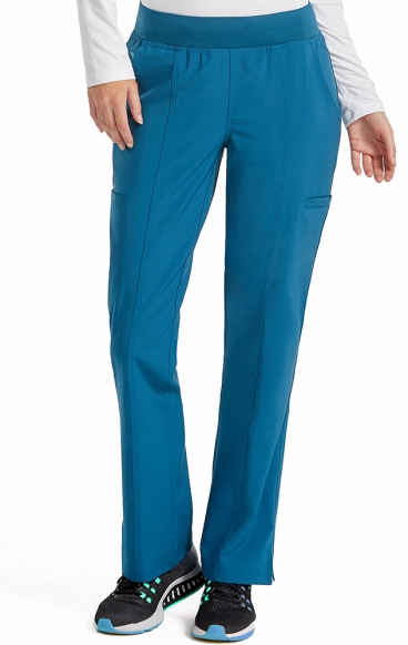 *FINAL SALE CARIBBEAN 8744 Med Couture Energy Stretch YOGA TWO CARGO POCKET PANT - Regular: (31”)