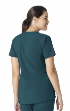 C12213 Carhartt Force Modern Fit Women's Notch Neck Tunic Scrub Top