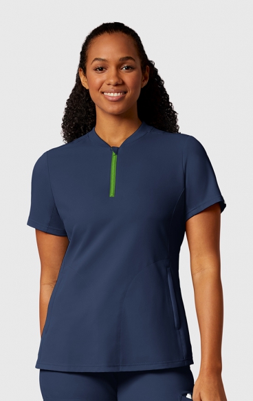 6422 Thrive Women's Quarter-Zip Top by WINK