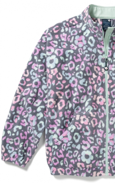 Z81019 Zoe+Chloe Boxy Fit Printed Fleece Jacket - Catwalk Z81019 Zoe+Chloe Boxy Fit Printed Fleece Jacket - Catwalk