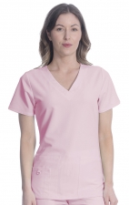 3600 Flaunt Scrub Top By Greentown