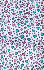 1155 Zavaté Ava Therese Print Long Sleeve Underscrub - Wild Hearts