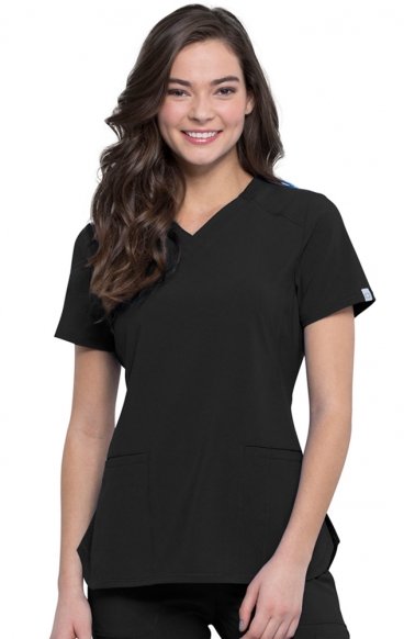 *FINAL SALE XXS CK865A V-Neck Top - Cherokee Infinity - Antimicrobial *FINAL SALE XXS CK865A V-Neck Top - Cherokee Infinity - Antimicrobial