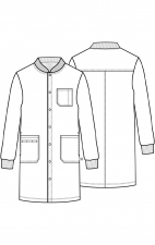 WW350AB Workwear Revolution Tech 40" Unisex Lab Coat by Cherokee 