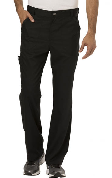 *FINAL SALE XS WW140S Short Workwear Revolution Men's Fly Closure Tapered Leg Pant by Cherokee