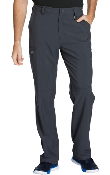 *FINAL SALE S CK200AT TALL Men's Fly Front Pant - Cherokee Infinity - Antimicrobial