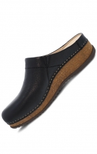 Mariella Black Nappa Stapled Mule by Dansko