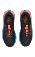 Infinite Black/Neon Glow Women's Lightweight Slip Resistant Sneaker from Infinity Footwear by Cherokee