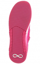 Dart Electro Pink/White Fade Lightweight Slip Resistant Women's Sneaker from Infinity Footwear by Cherokee