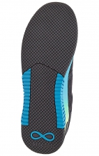 Dart Pewter/Neon Fade Lightweight Slip Resistant Women's Sneaker from Infinity Footwear by Cherokee
