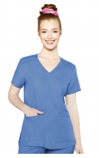2411 Med Couture Insight 3 Pocket Scrub Top