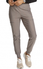 CK092  Elastic Waist Tapered Jogger Pant with 6 Pockets from Form by Cherokee