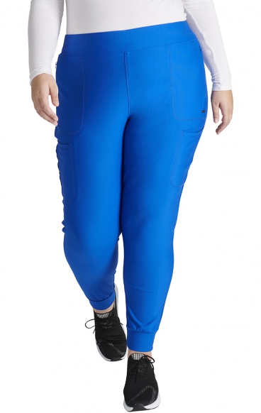 CK092 Elastic Waist Tapered Jogger Pant with 6 Pockets from Form by Cherokee CK092 Elastic Waist Tapered Jogger Pant with 6 Pockets from Form by Cherokee