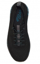 Men's Everon Knit Black/Underwater Camo Lightweight Slip-Resistant Sneaker from Infinity Footwear by Cherokee