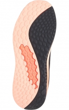 Men's Infinite Black/Neon Coral Lightweight Slip Resistant Sneaker by Infinity Footwear